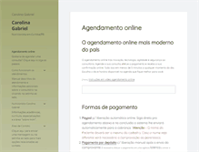 Tablet Screenshot of carolinagabriel.com.br